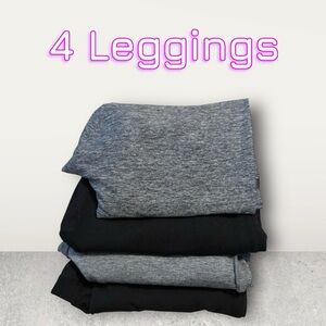 🌹BUNDLE 4 LEGGINGS-DIFFERENT BRANDS-ALL MEDIUM